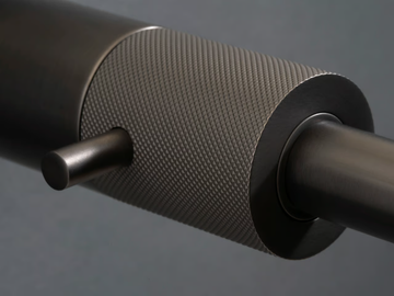 TITANIUM - Wall-mounted single handle washbasin tap by The Watermark Collection - view 3